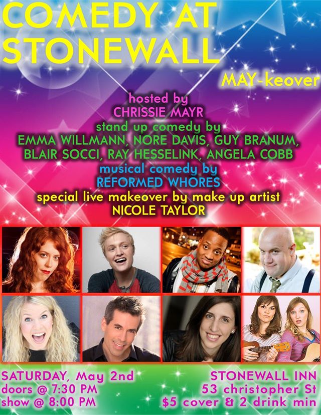 RAY PERFORMS STAND UP AT “COMEDY AT STONEWALL”