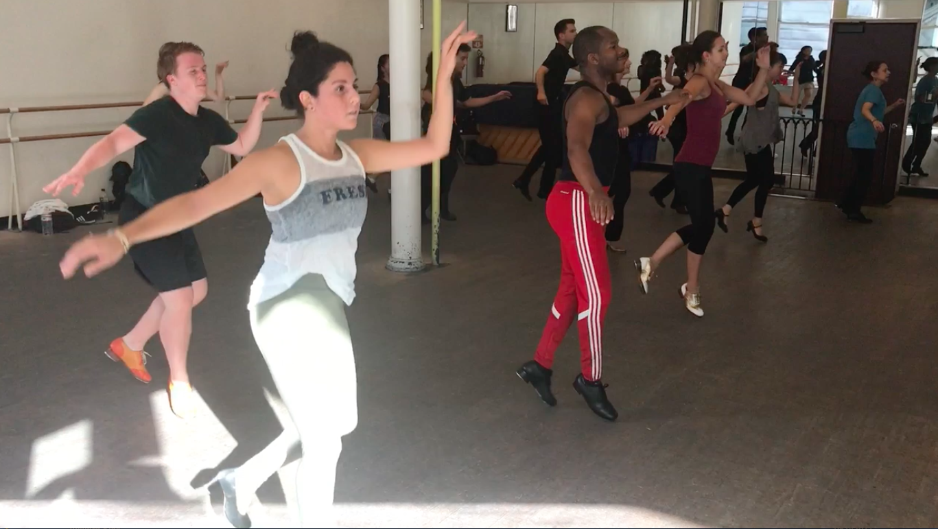 Tap Class INT/ADV at STEPS 08-19-2017